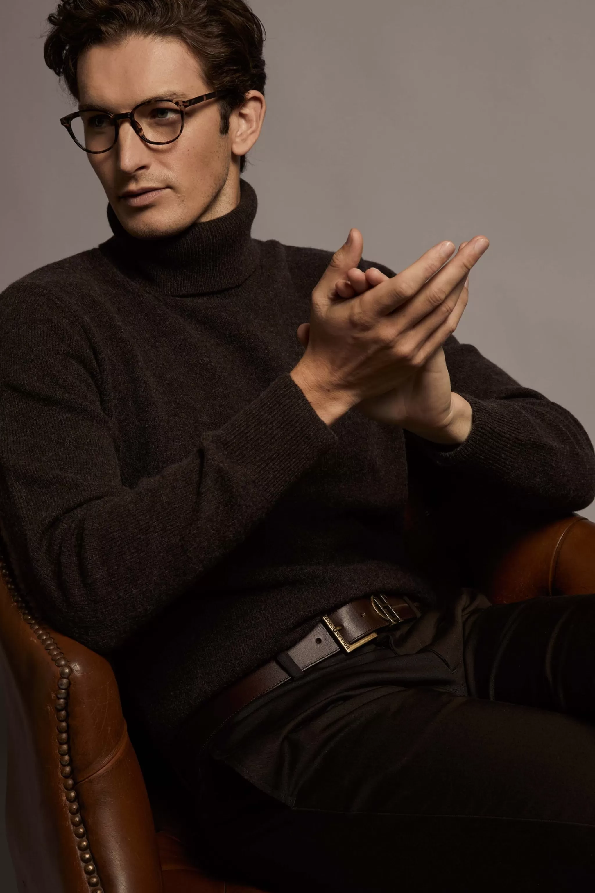 Byron Roll Neck Knit>Holland Cooper Cheap
