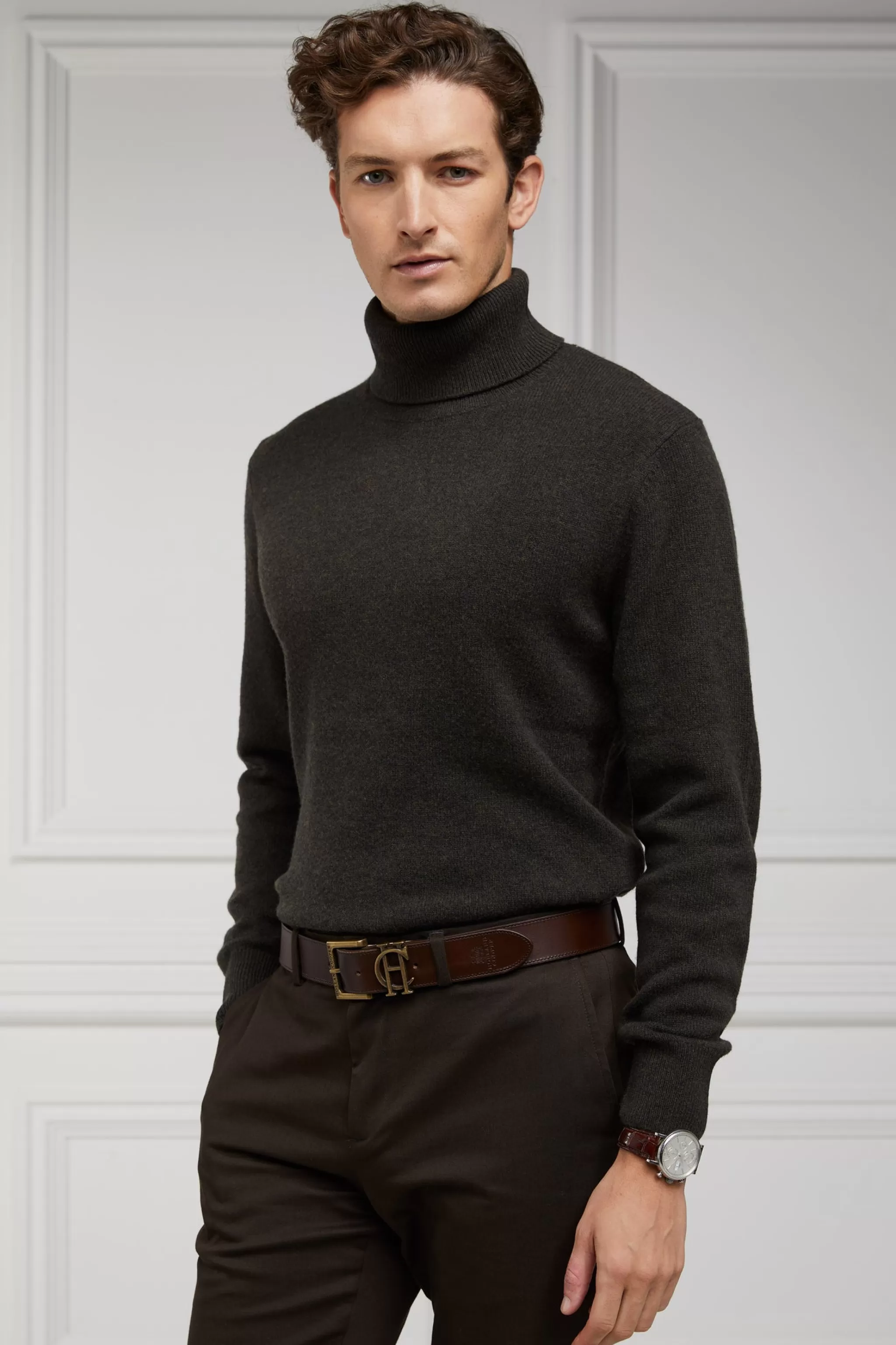 Byron Roll Neck Knit>Holland Cooper Best