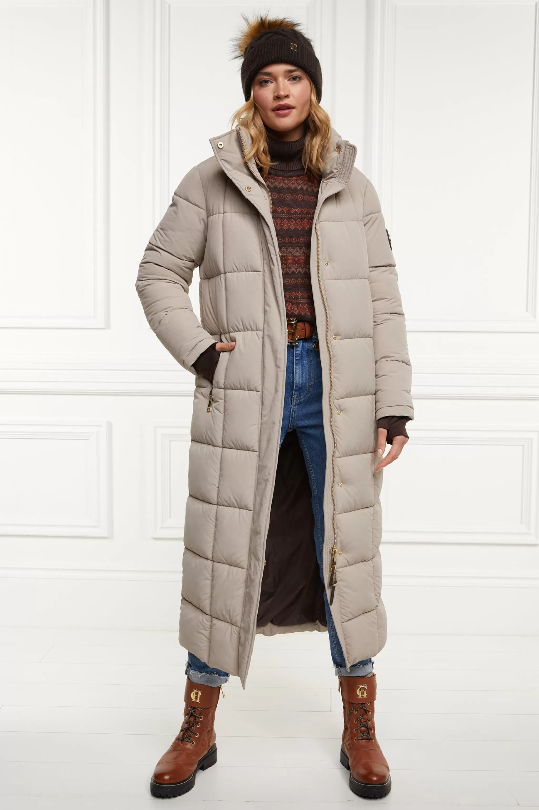Carrington Longline Coat>Holland Cooper Shop