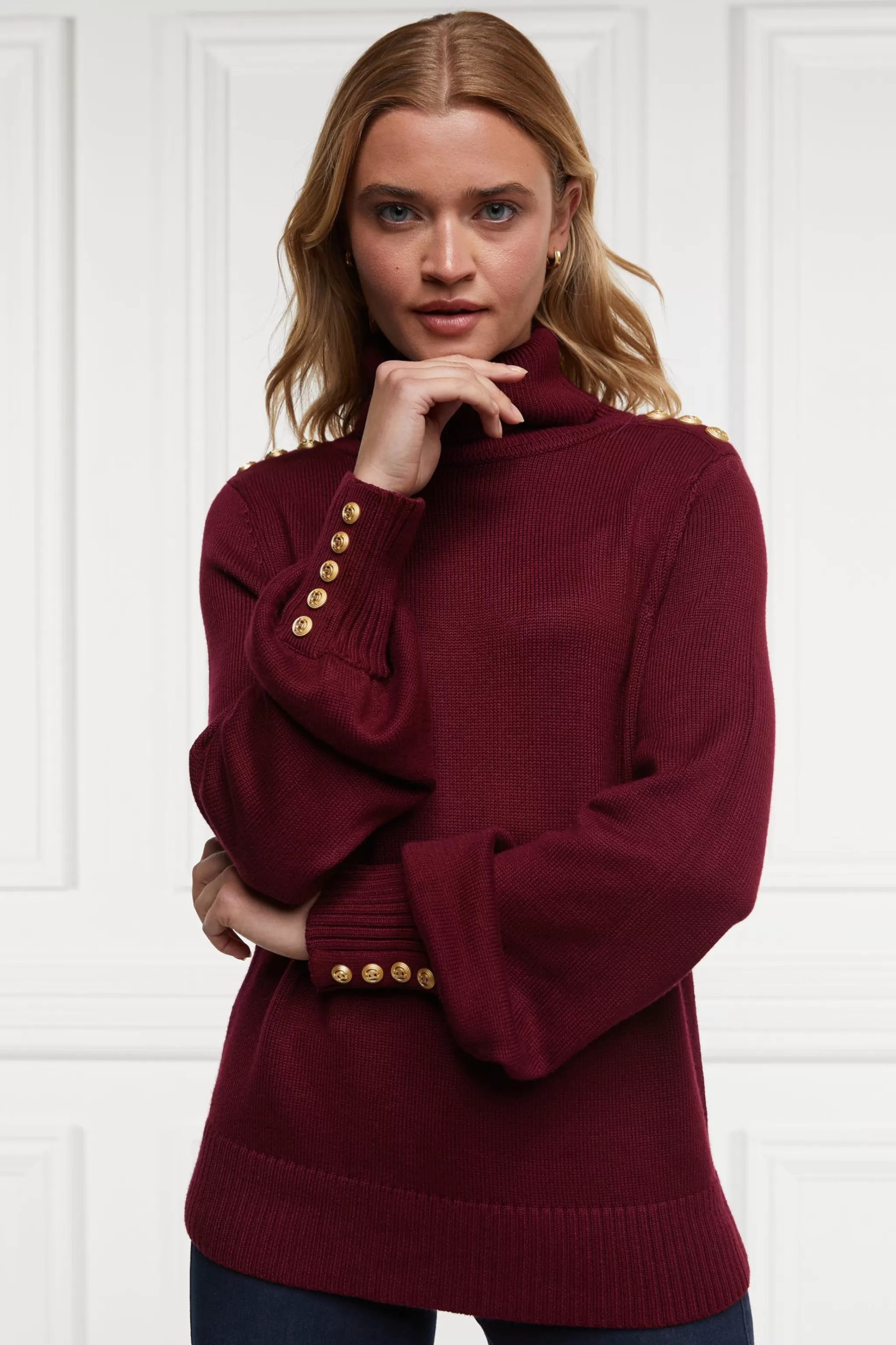 Chamonix Roll Neck Knit>Holland Cooper Flash Sale