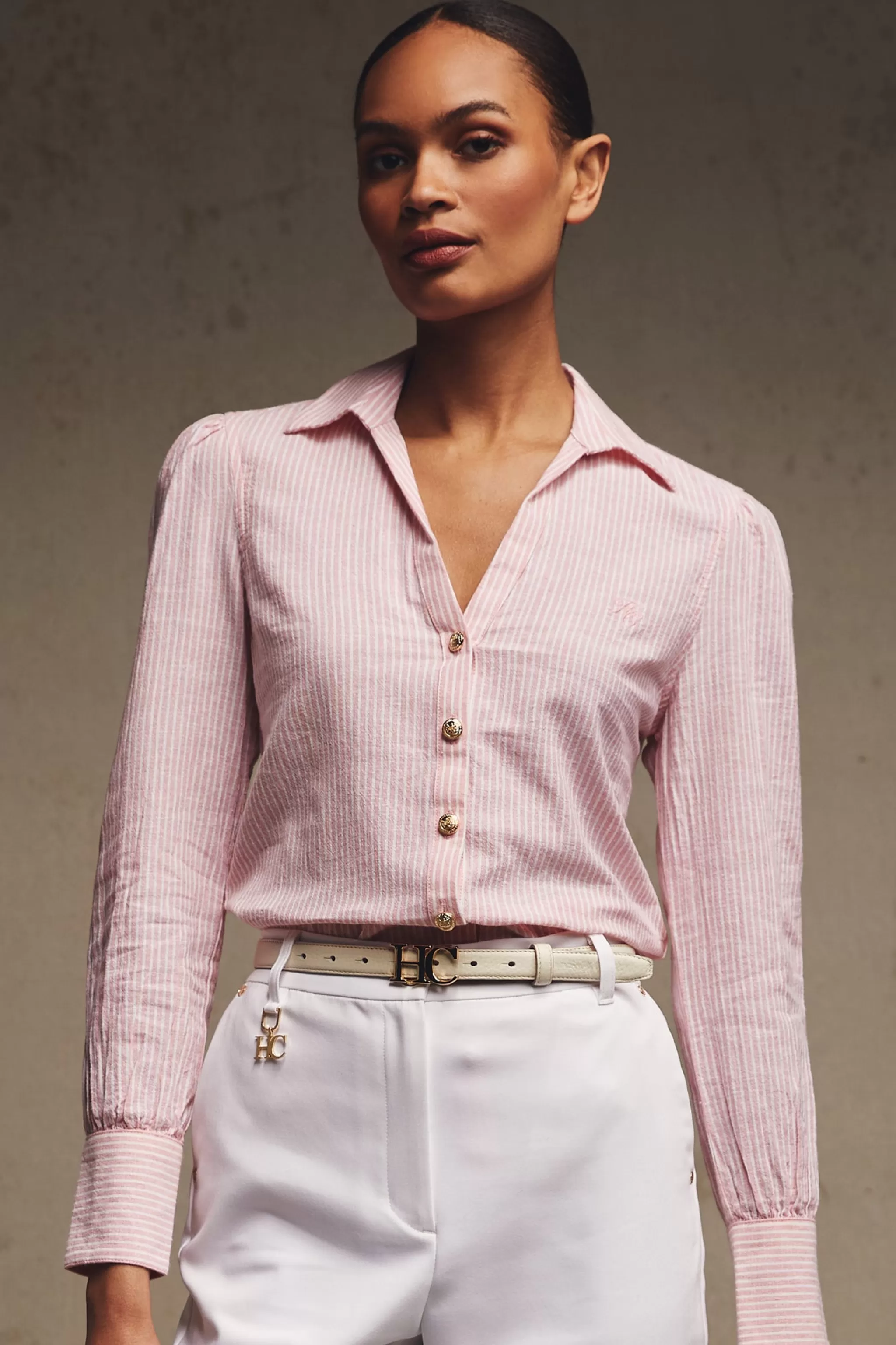 Classic V-Neck Blouse>Holland Cooper Cheap