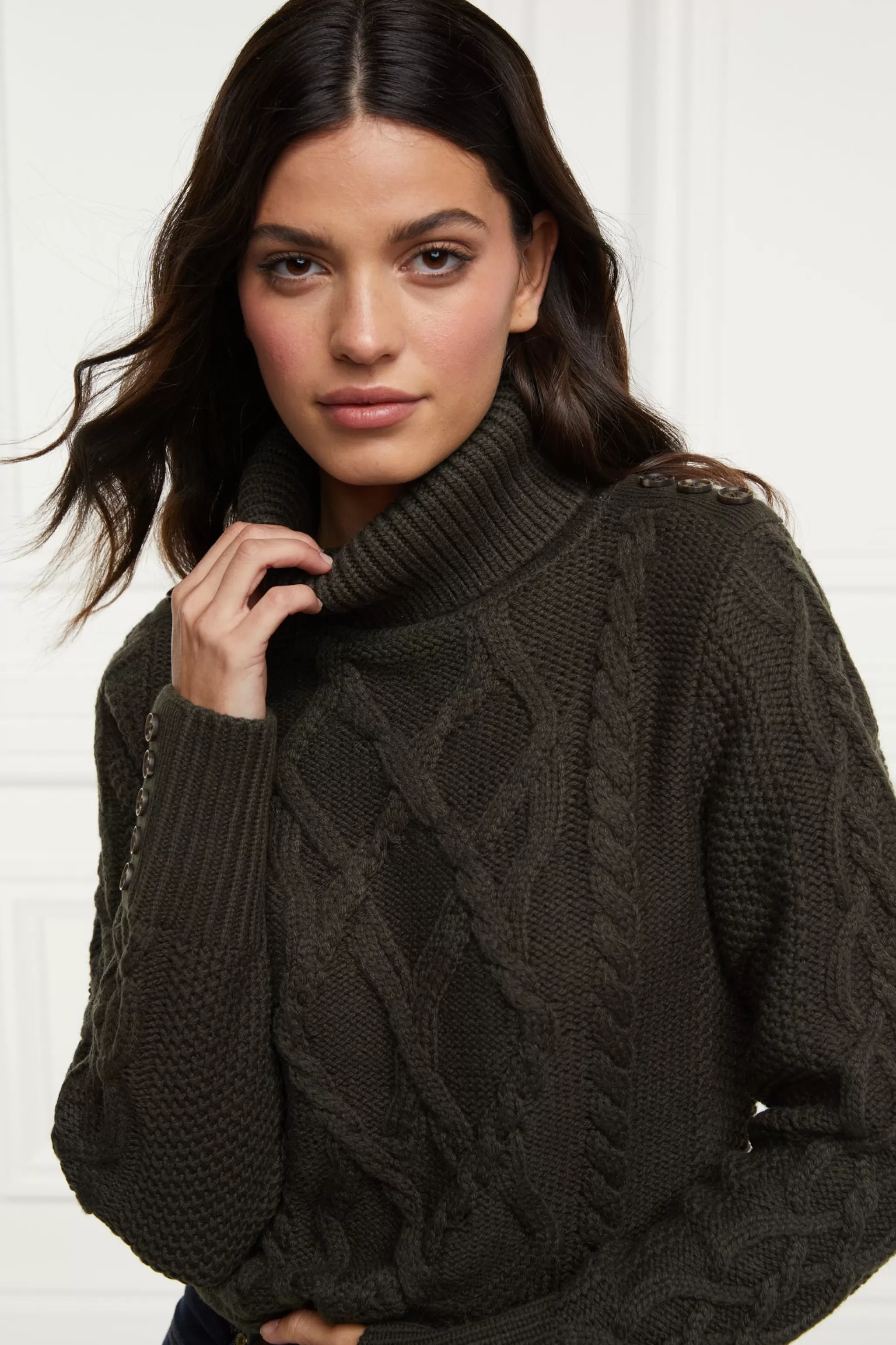 Cortina Roll Neck Knit>Holland Cooper Best Sale