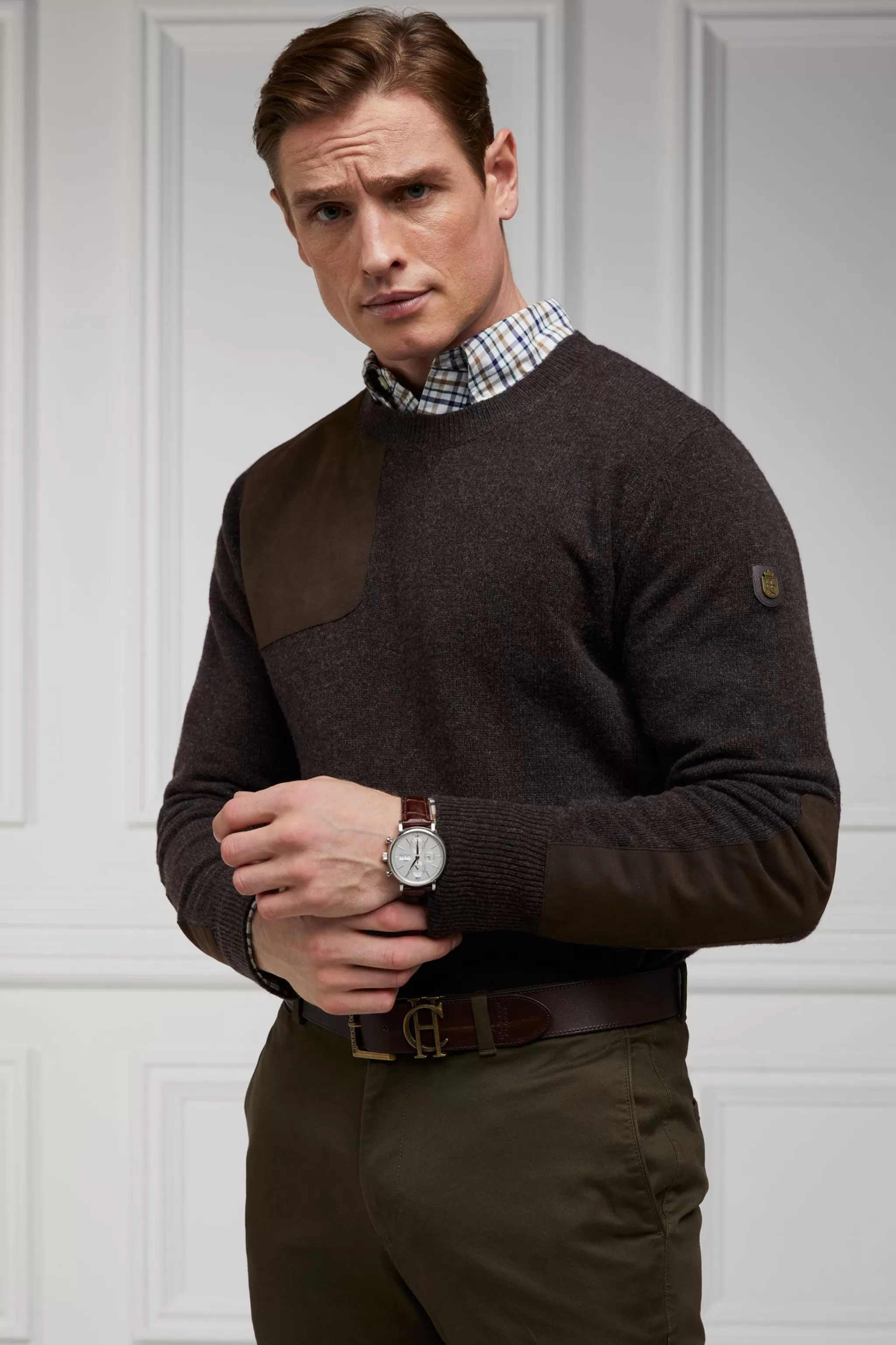 Country Crew Neck Knit>Holland Cooper Clearance