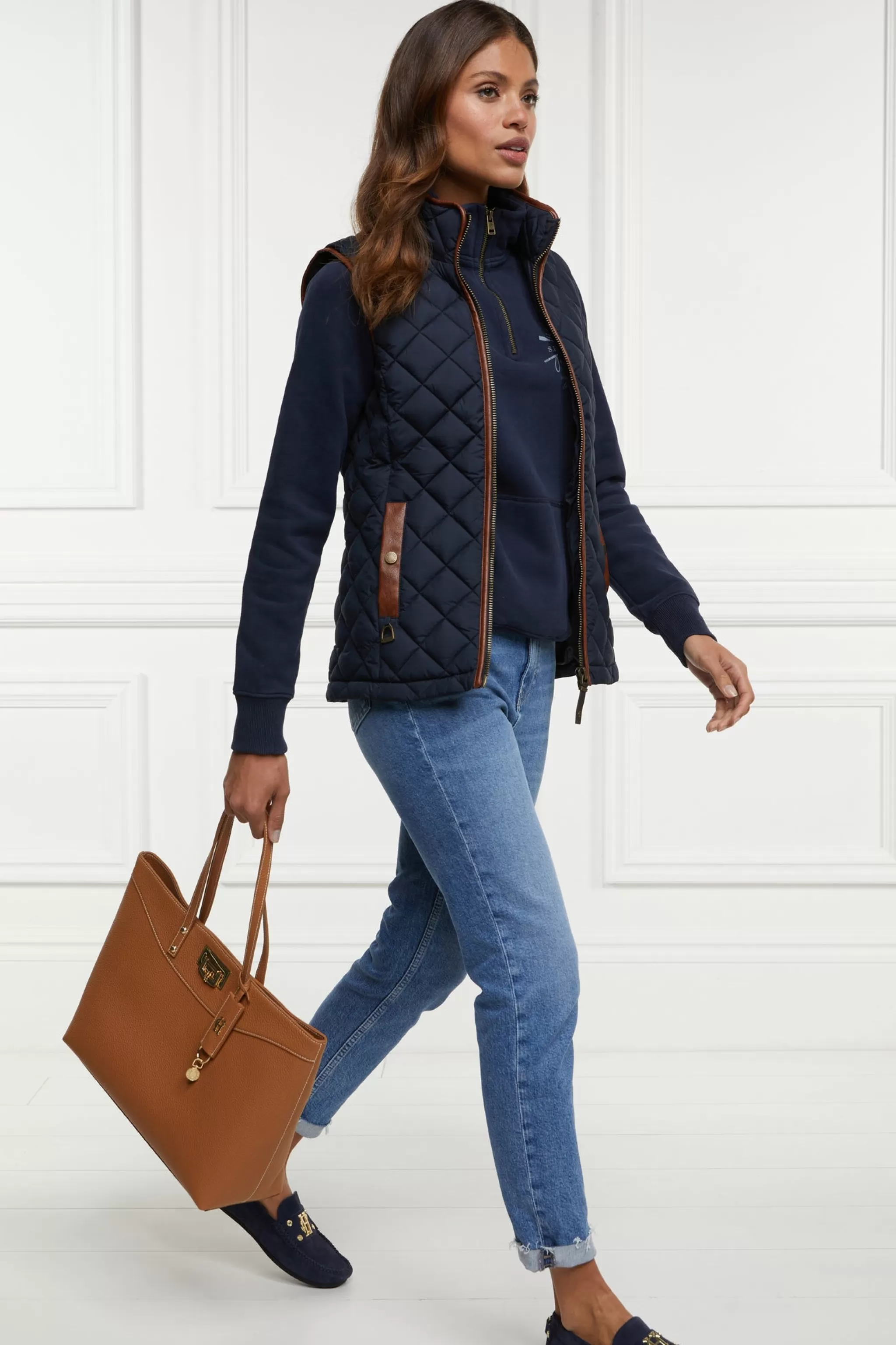 Crest Zip Henley>Holland Cooper Cheap