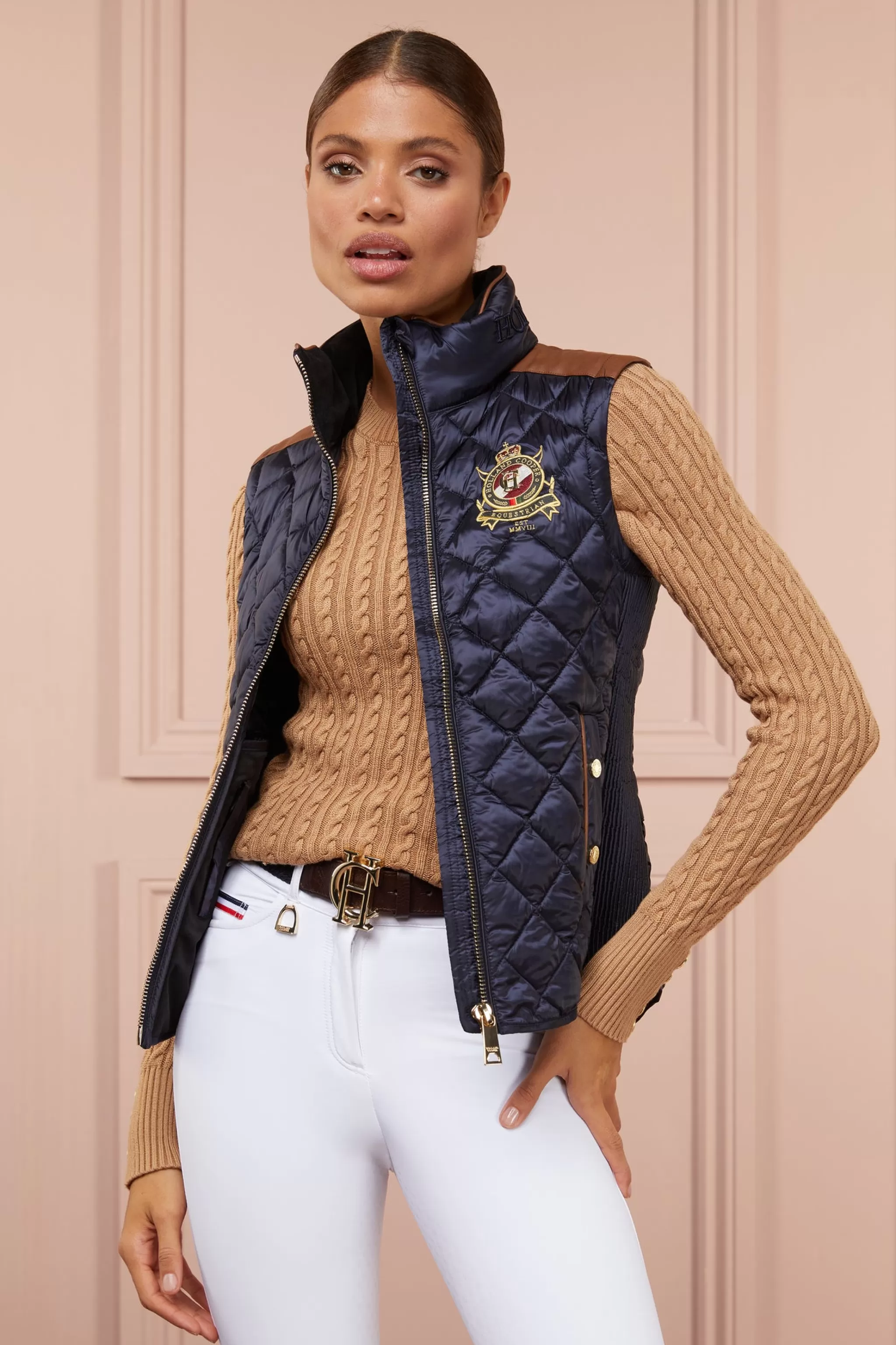 Diamond Quilt Classic Gilet>Holland Cooper Flash Sale