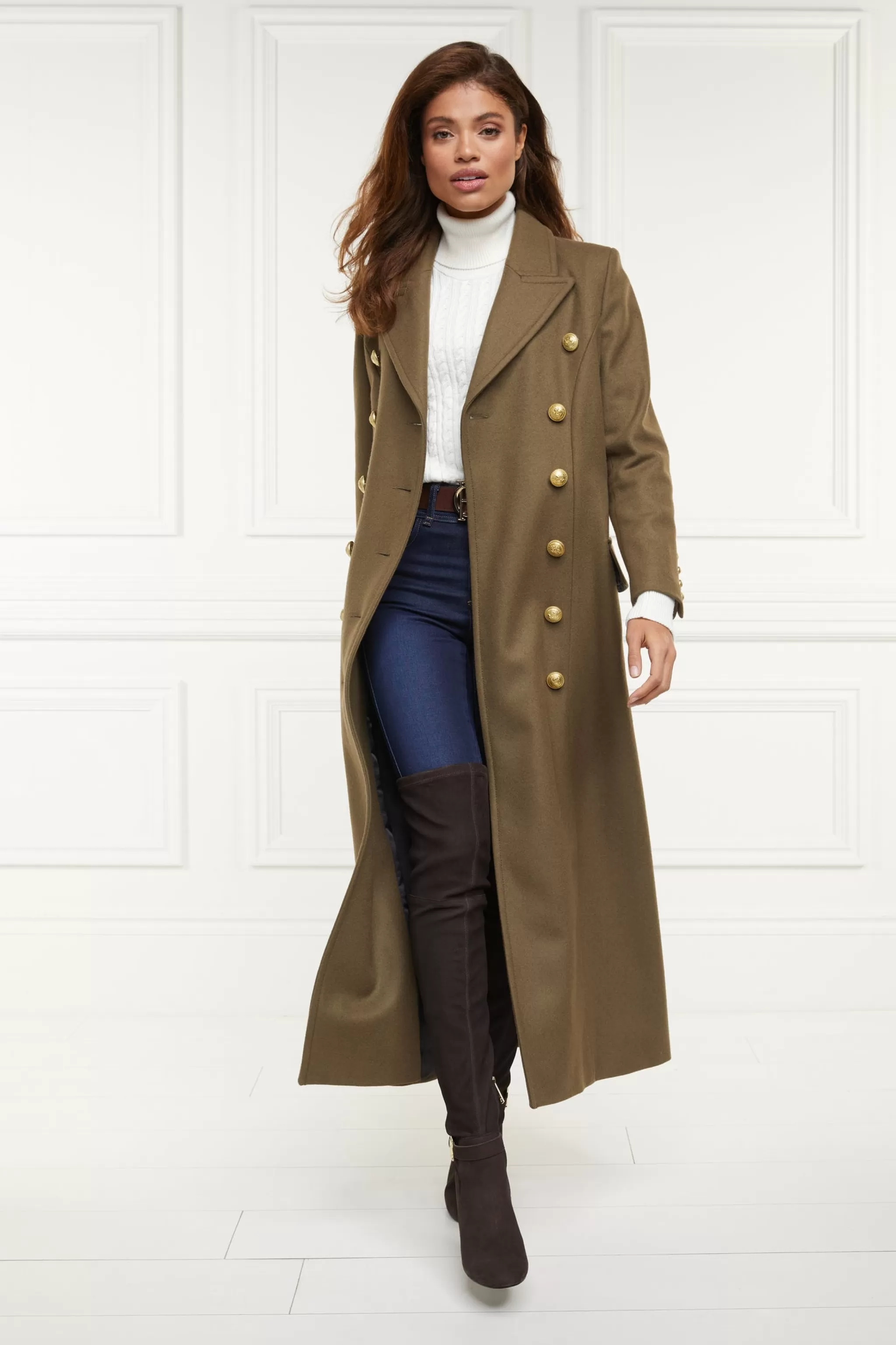 Full Length Imperial Military Coat>Holland Cooper Hot