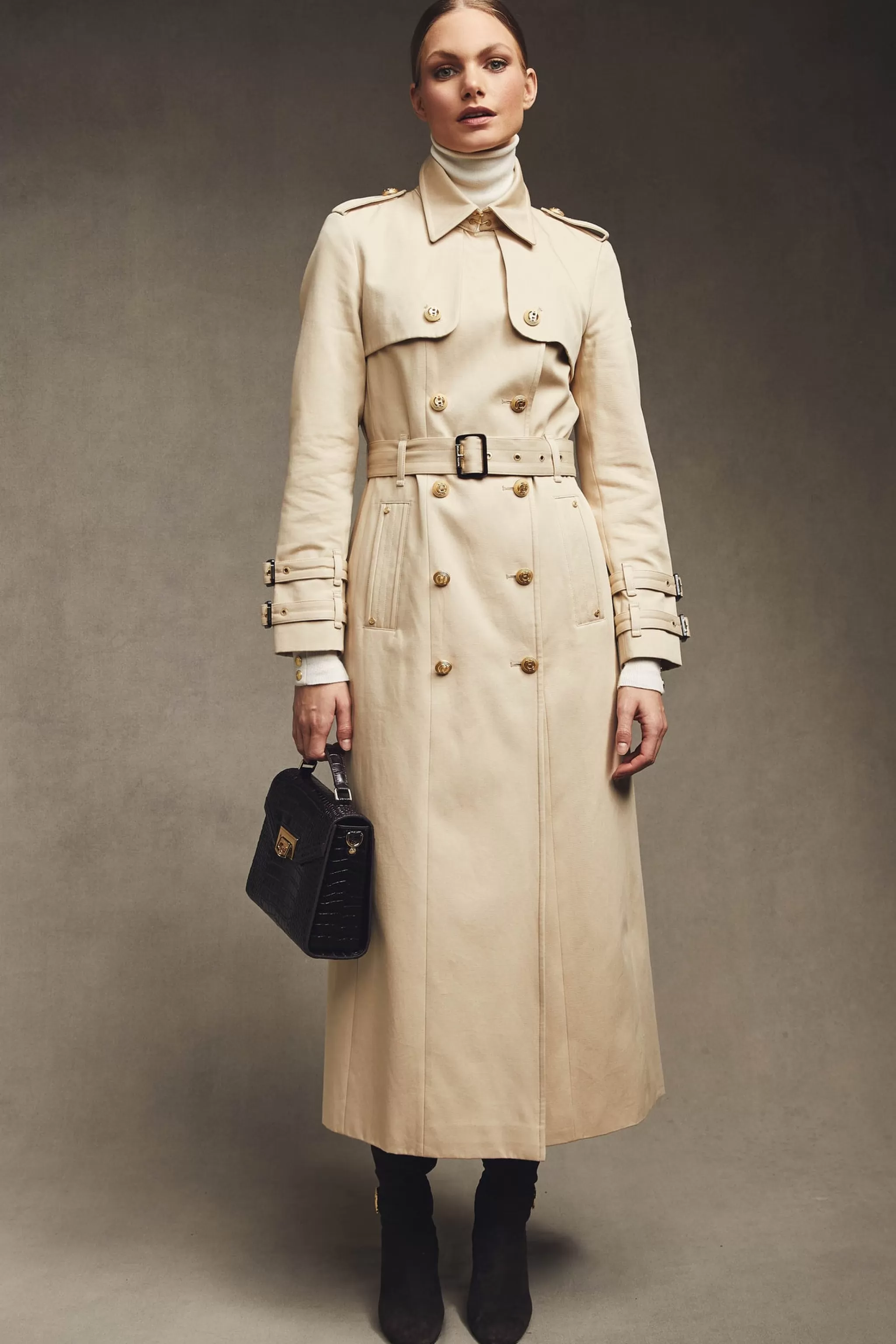 Gatcombe Full Length Trench Coat>Holland Cooper Hot