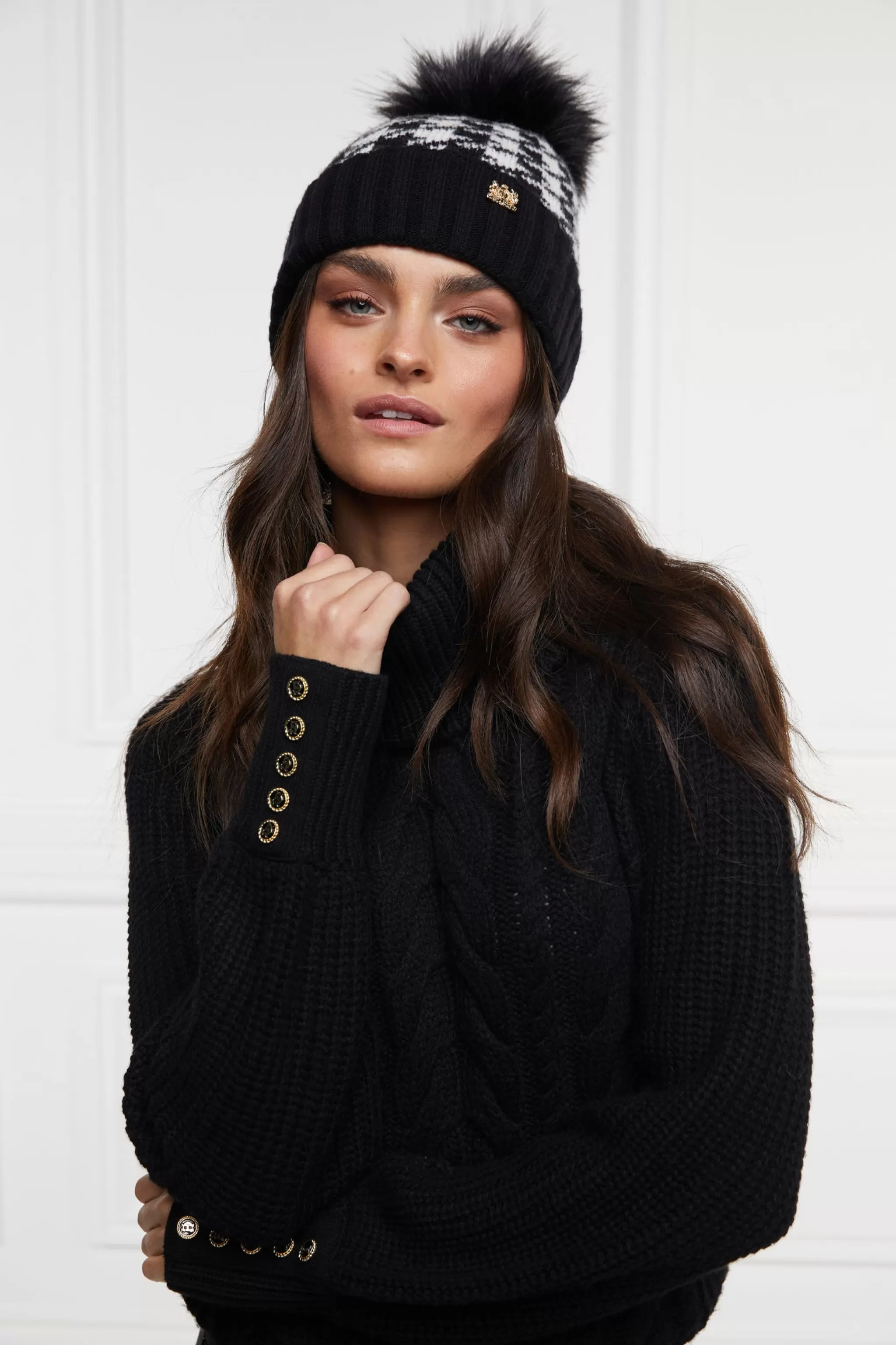 Heritage Bobble Hat>Holland Cooper New