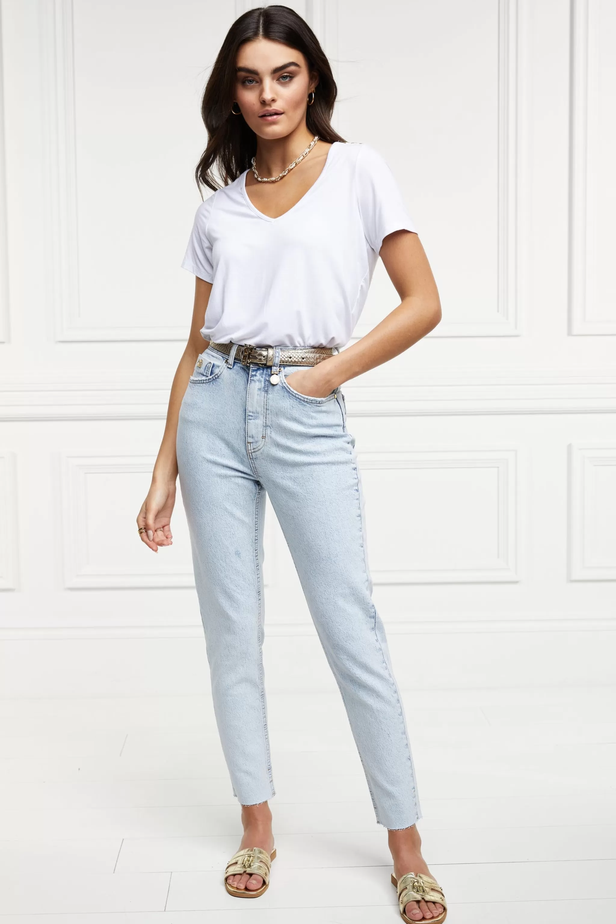 High Rise Slim Jean>Holland Cooper Online