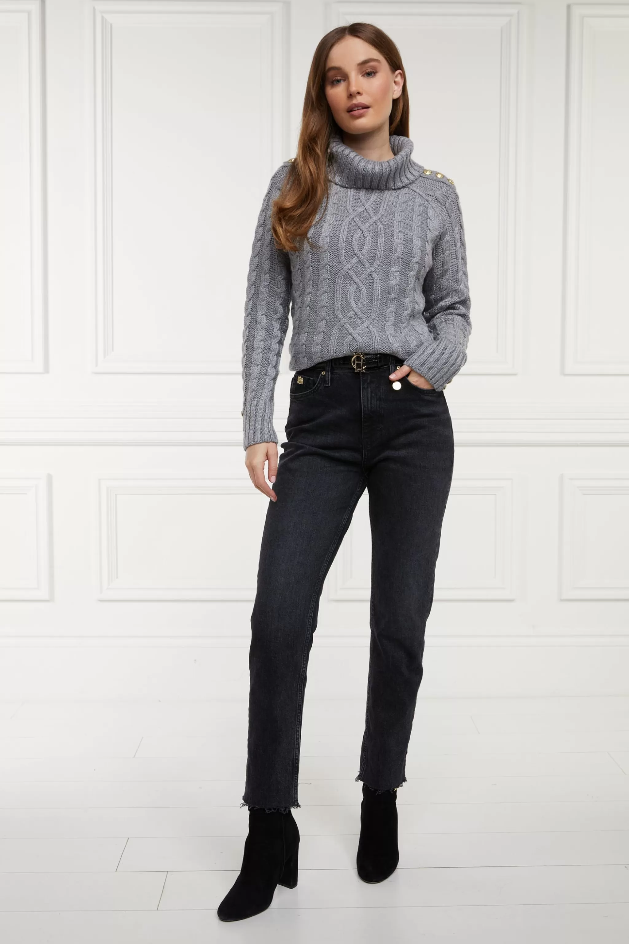 High Rise Slim Jean>Holland Cooper Sale