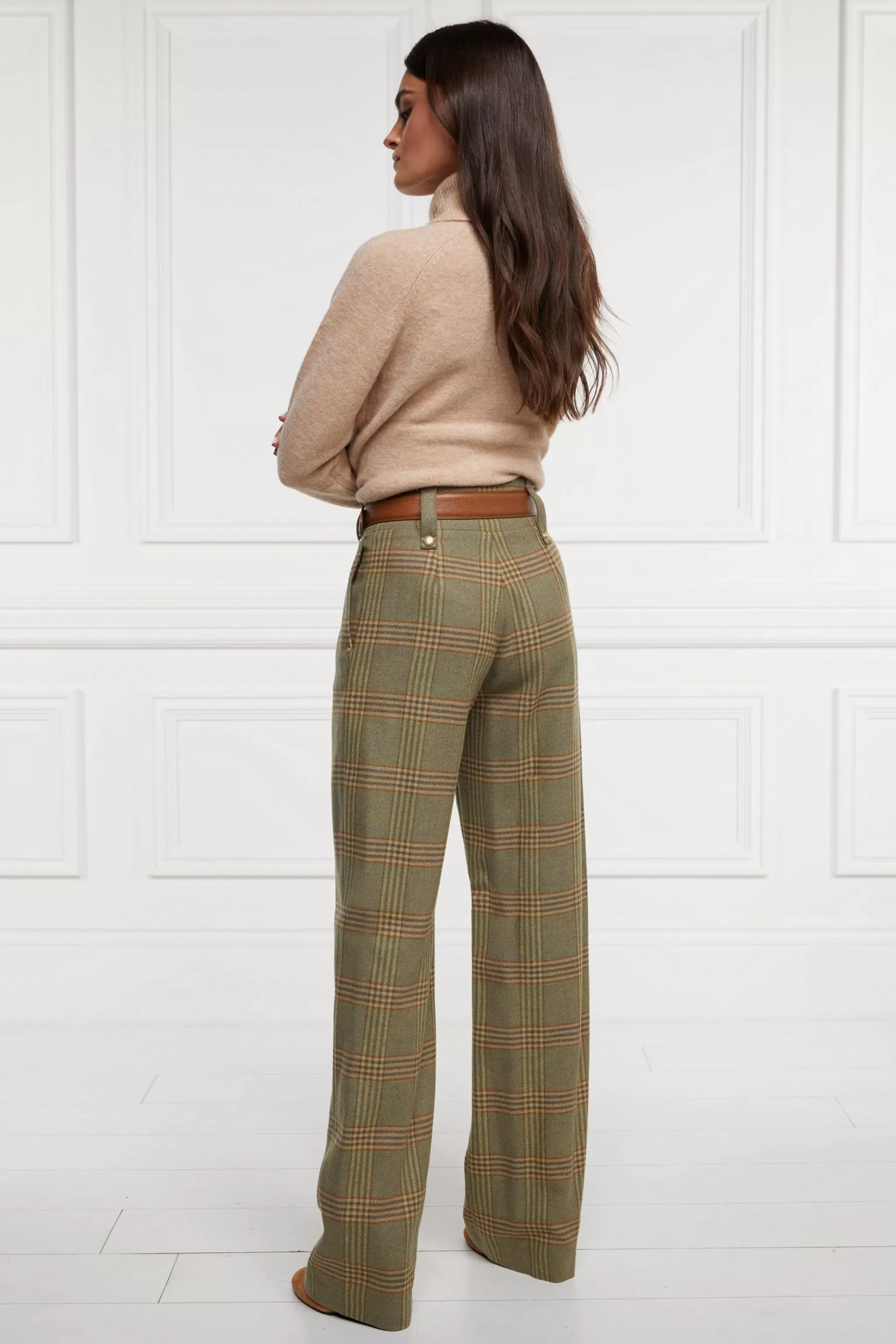 High Waisted Straight Trouser>Holland Cooper Discount