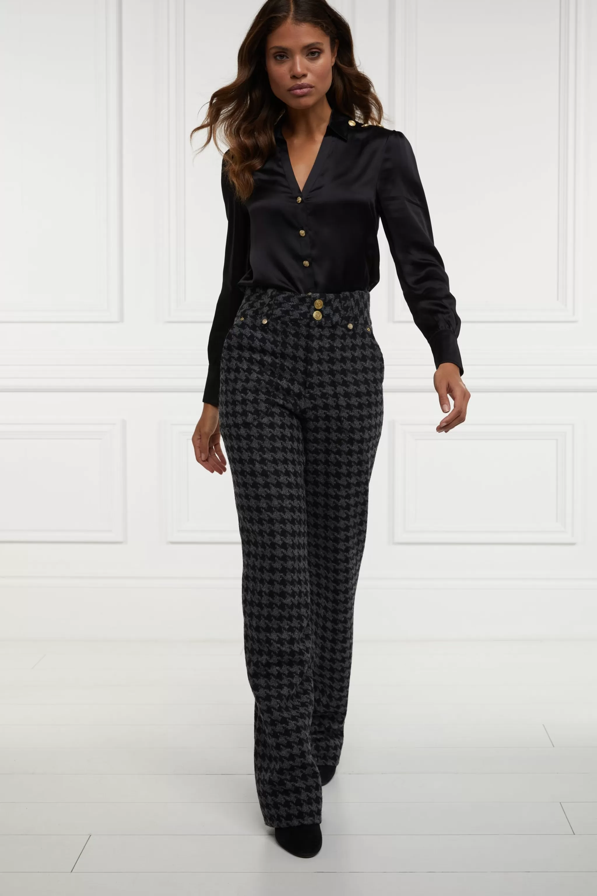 High Waisted Straight Trouser>Holland Cooper Cheap