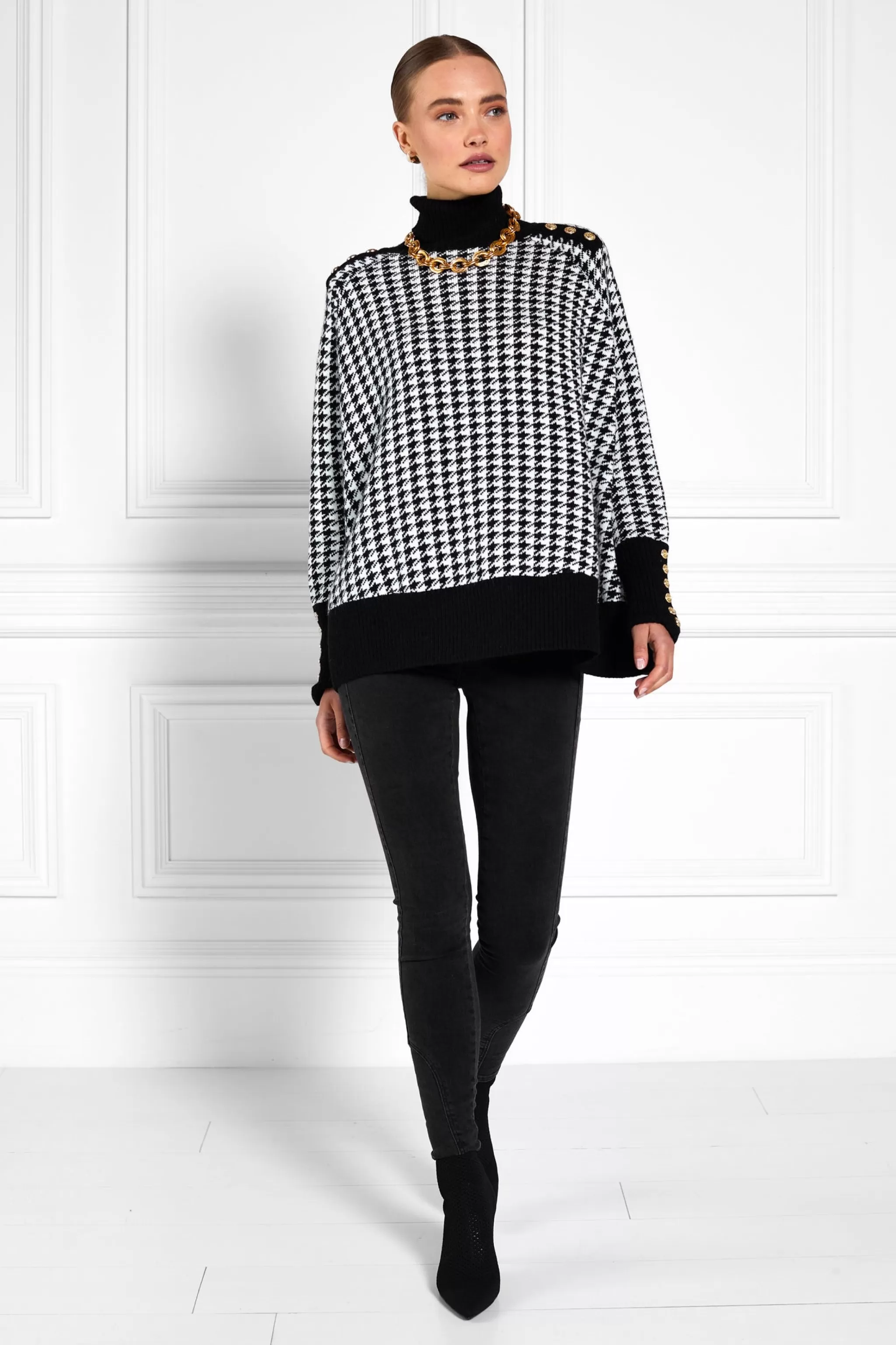 Kingsbury Cape Knit>Holland Cooper Fashion