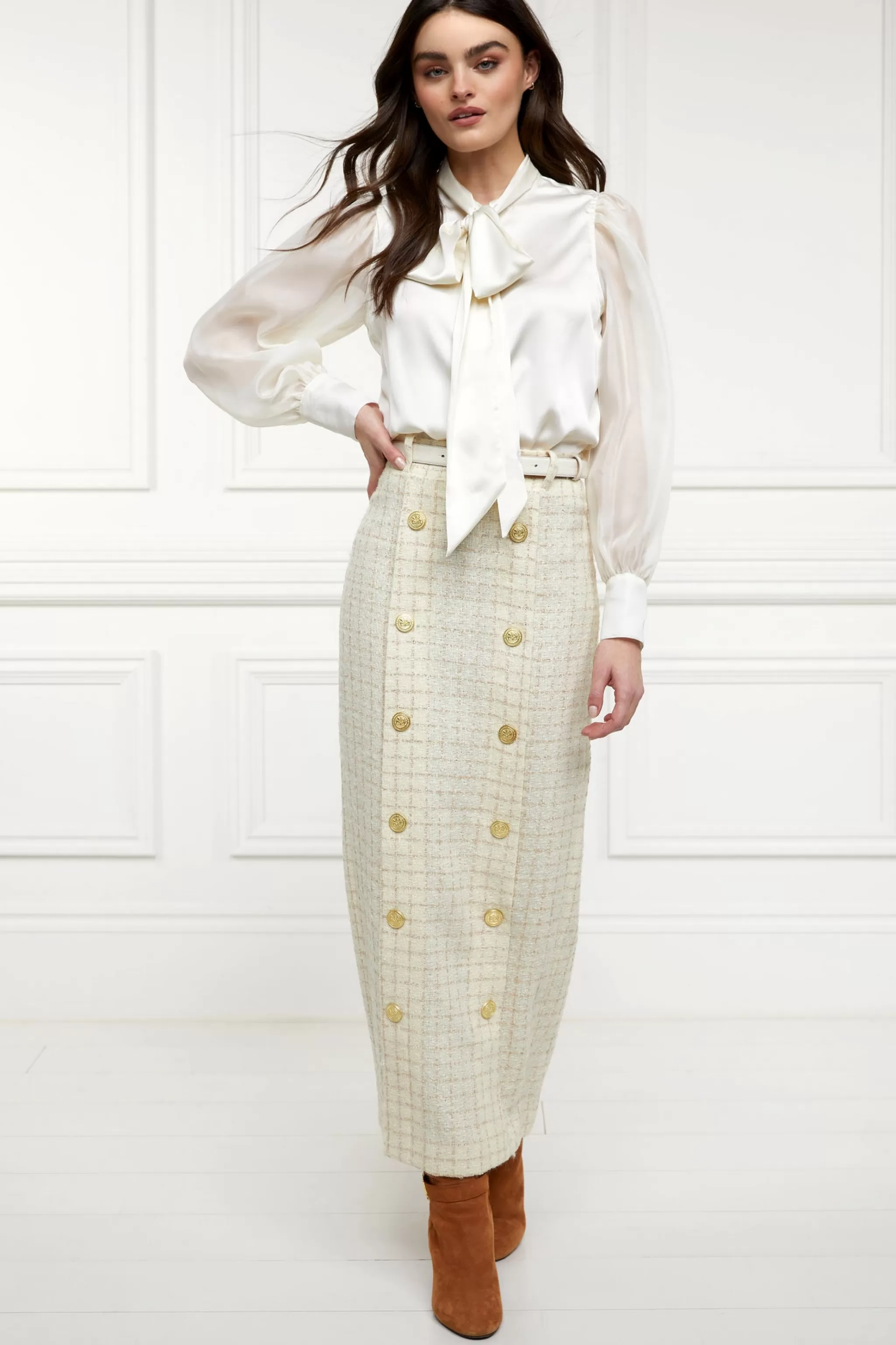 Knightsbridge Maxi Skirt>Holland Cooper Store