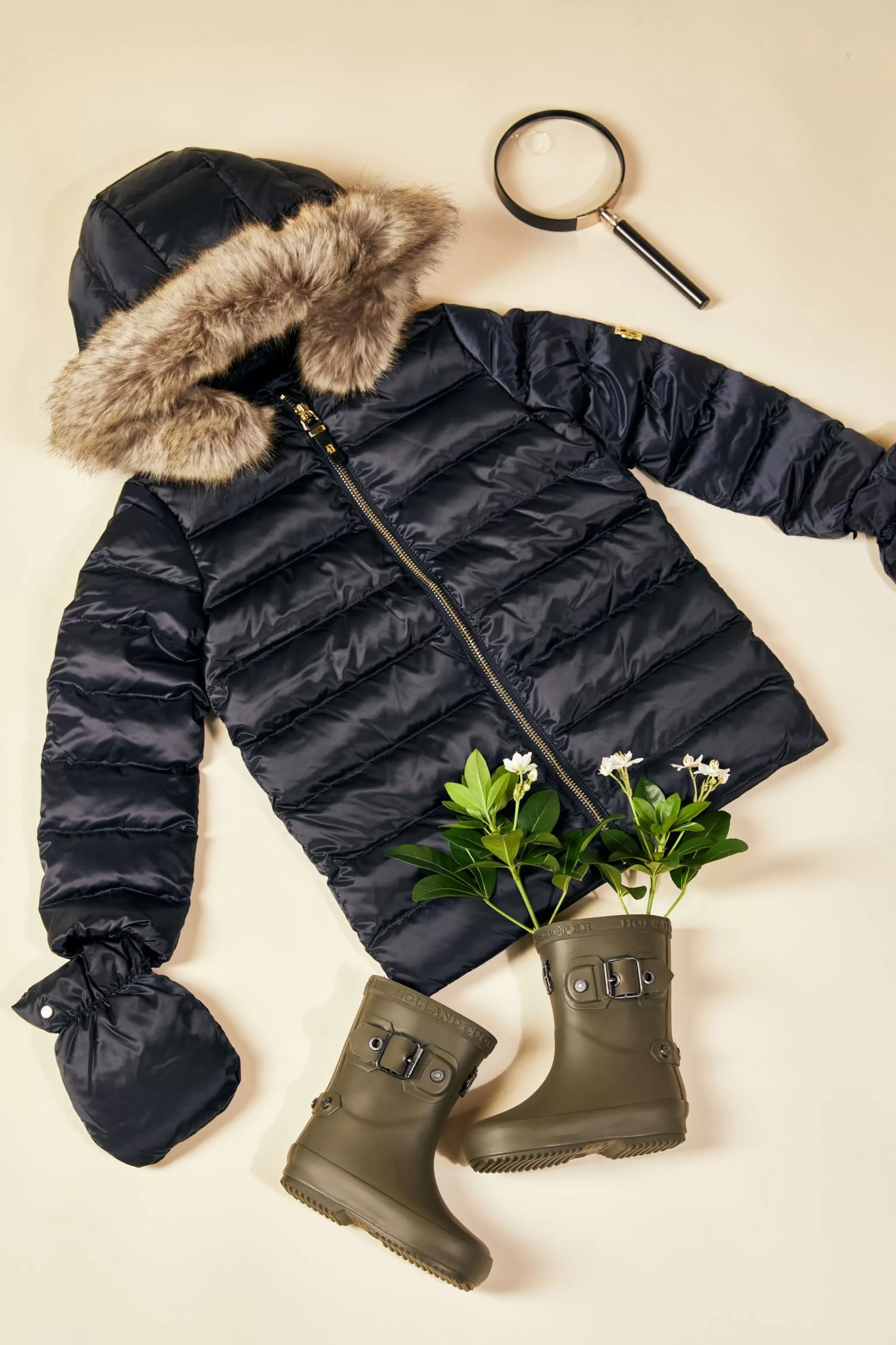 Little Hewitts Puffer>Holland Cooper Store