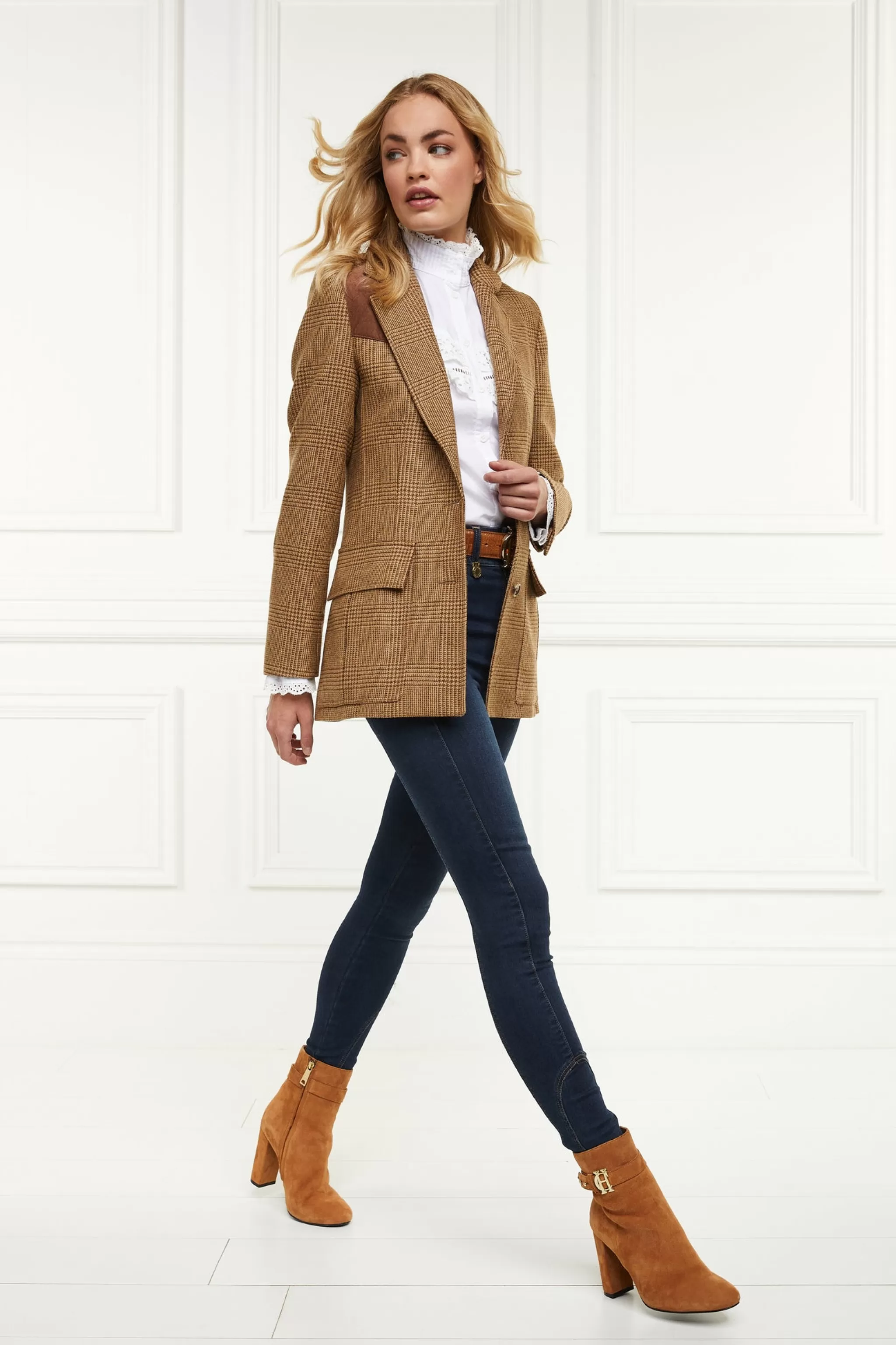 Mayfair Suede Ankle Boot>Holland Cooper Store