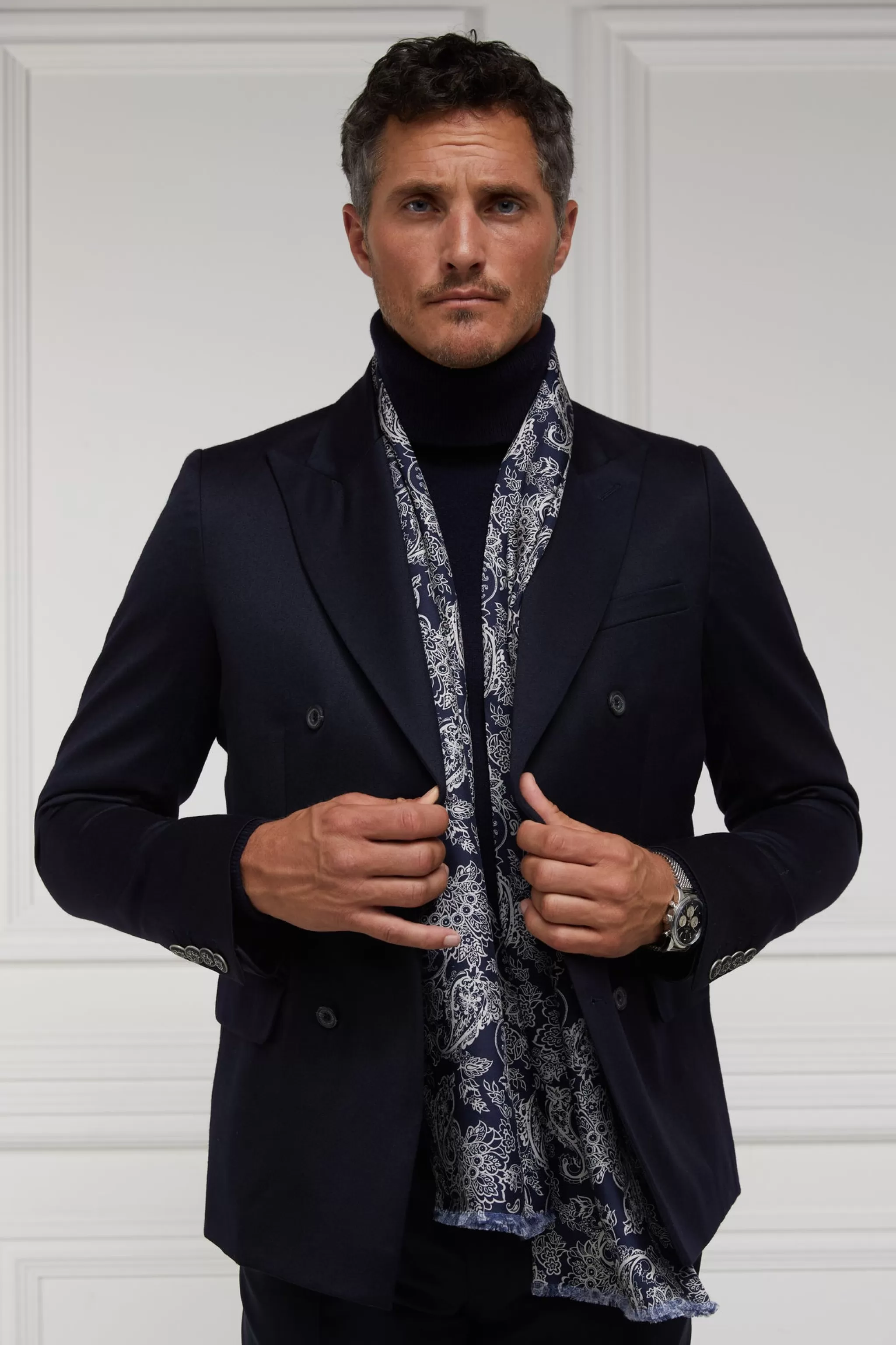 Men's Silk Scarf>Holland Cooper Flash Sale