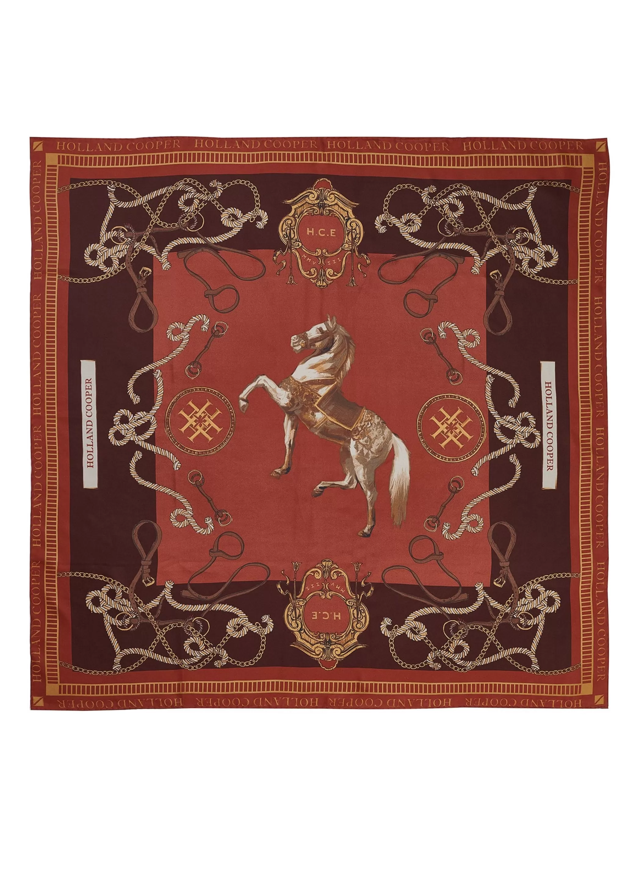 Regal Horse Silk Scarf>Holland Cooper Cheap