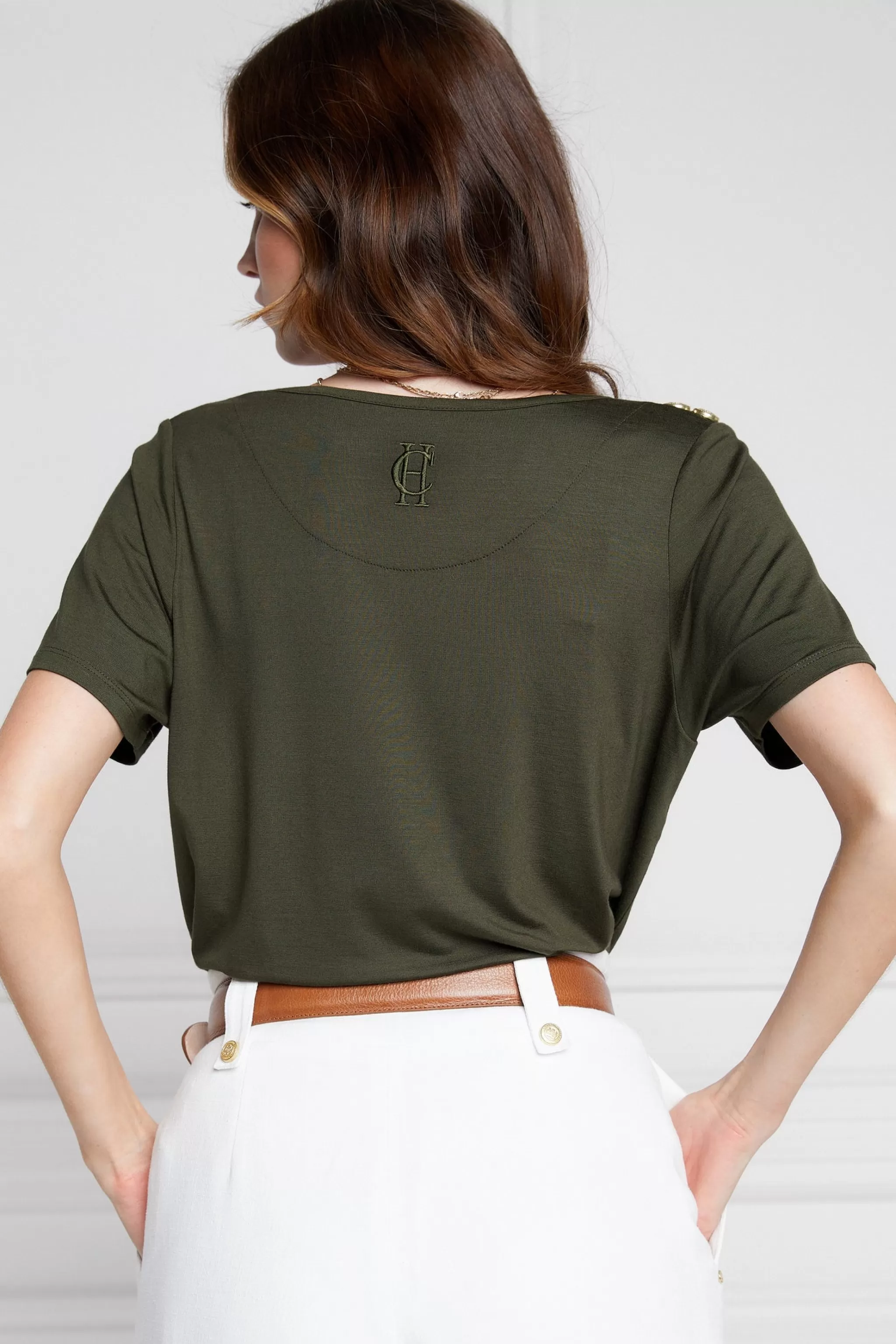 Relax Fit V-Neck Tee>Holland Cooper Outlet