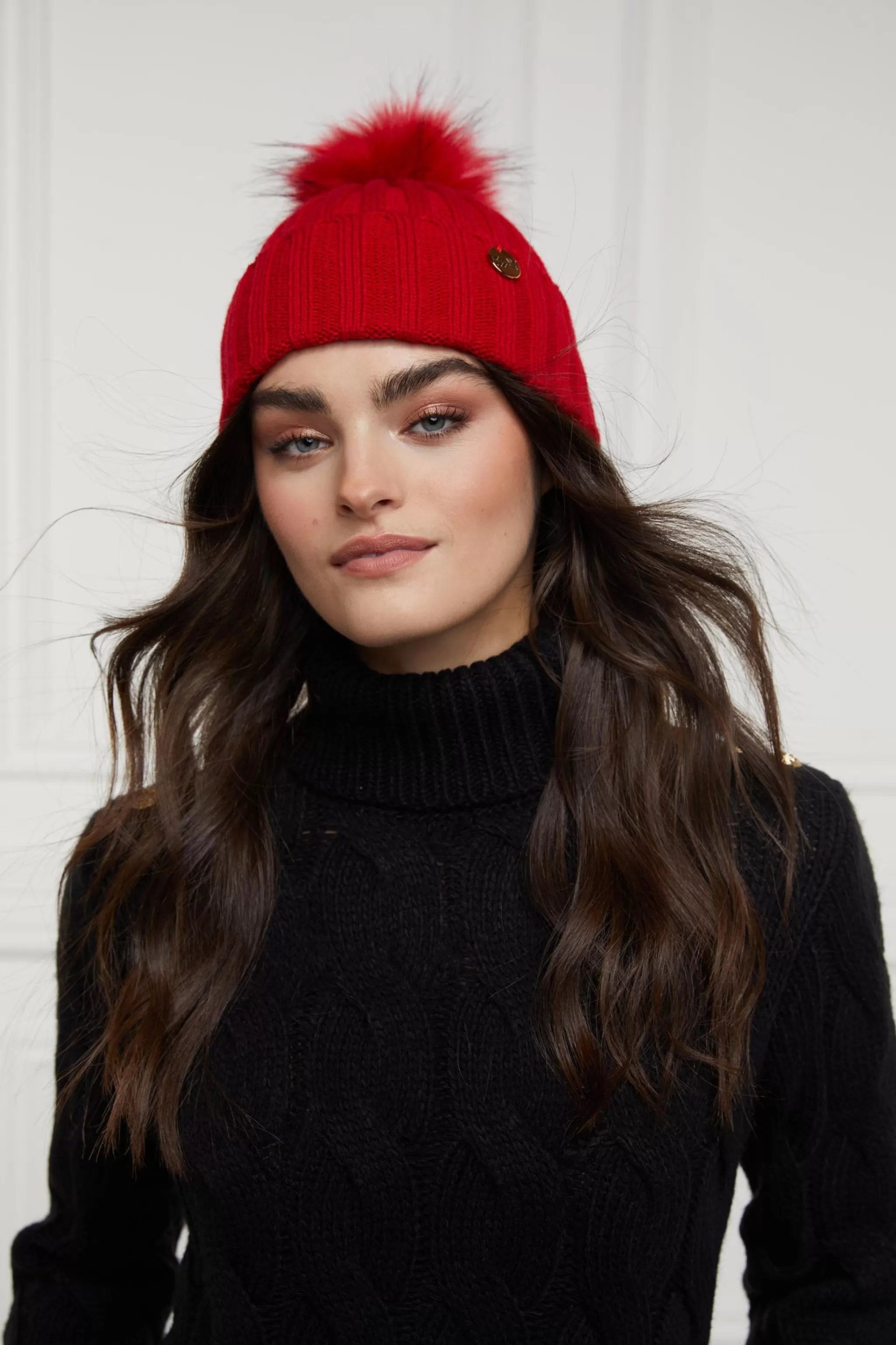 Rib Bobble Hat>Holland Cooper Shop