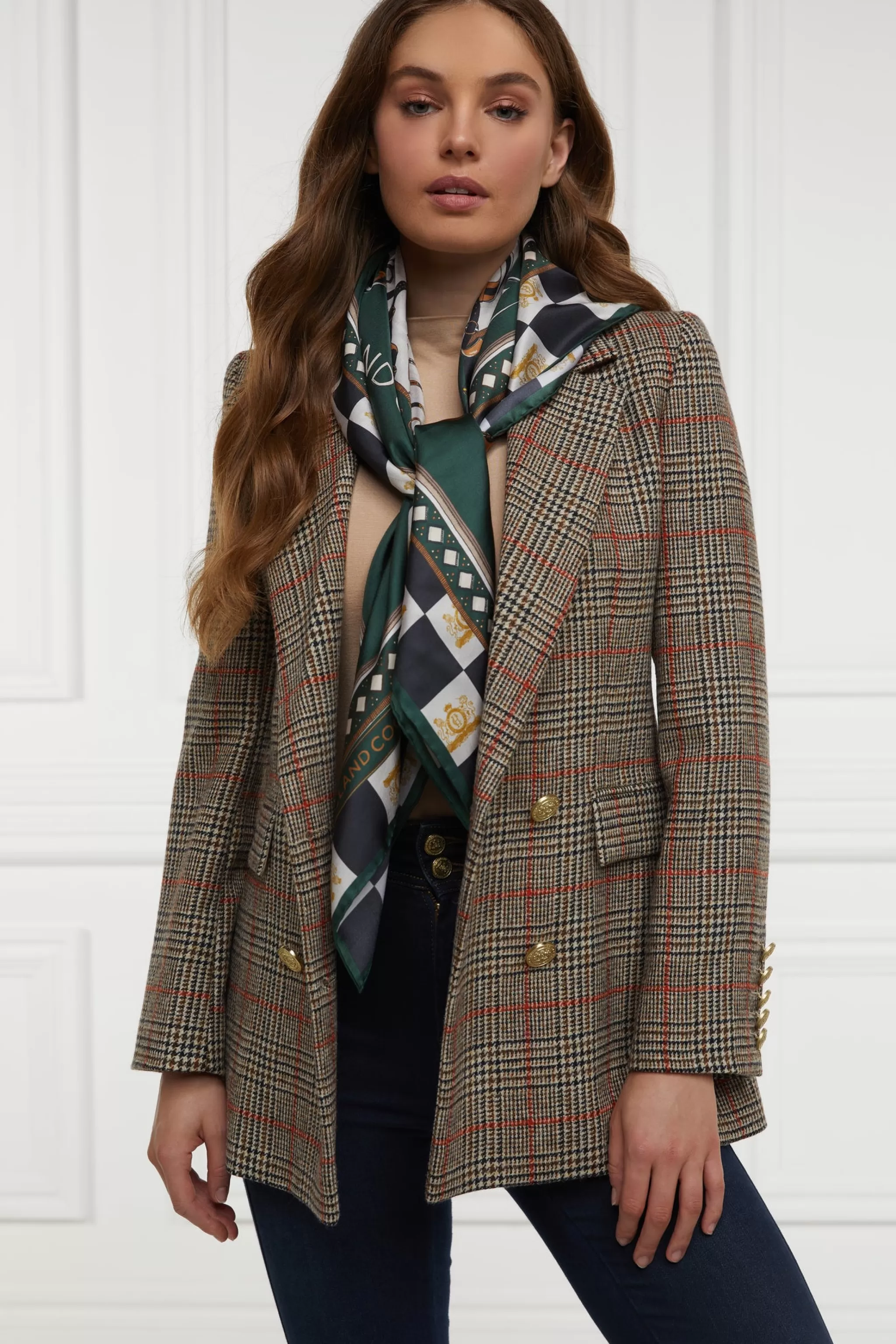 Stirrup Silk Scarf>Holland Cooper Best